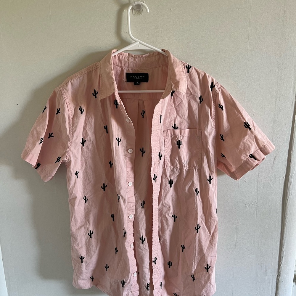 Pacsun Cactus Shirt